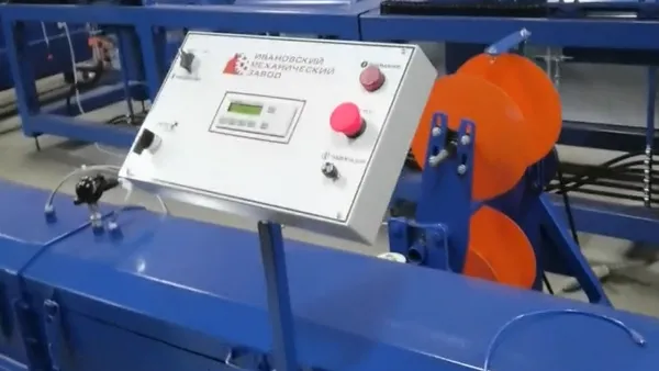 Видео из производственного цеха - производство оборудования для стеклопластиковой арматуры