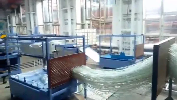 Запуск цеха на две линии производства стеклопластикового профиля в г. Москва